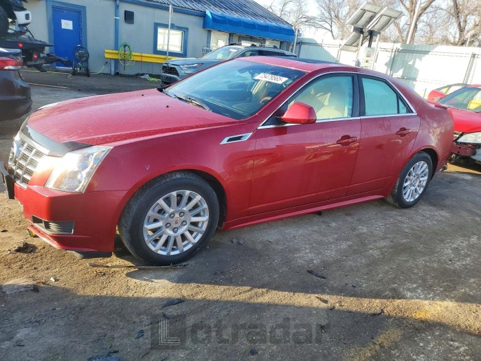 Cadillac Cts 2012 VIN 1G6DG5E58C0146622