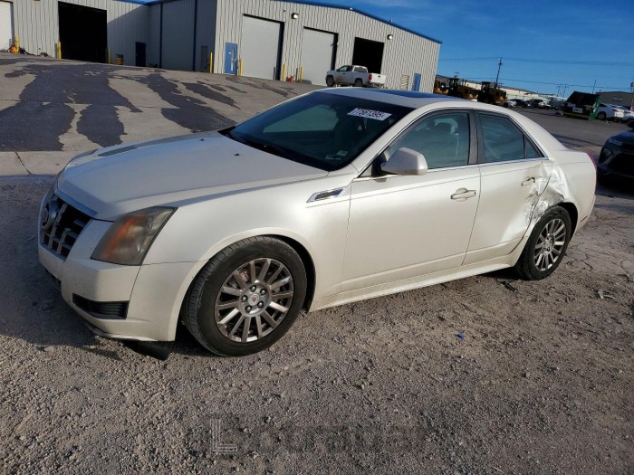 Cadillac Cts 2012 VIN 1G6DA5E50C0133252