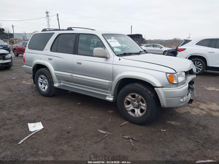 Toyota 4runner 2001 VIN JT3HN87R210350565