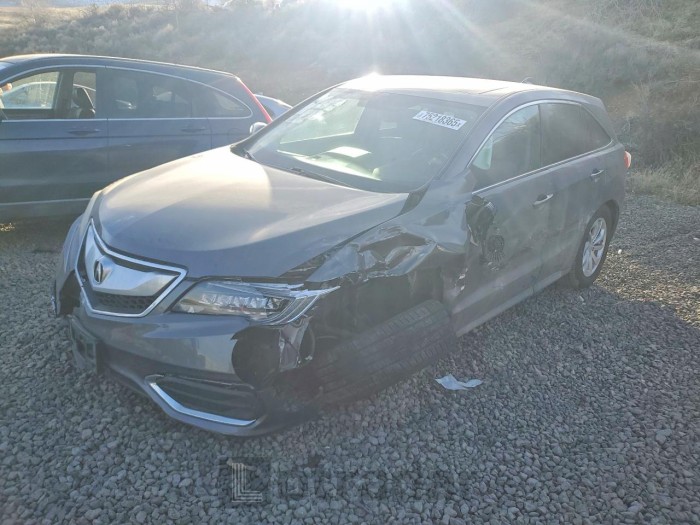 Acura Rdx 2017 VIN 5J8TB4H50HL007928