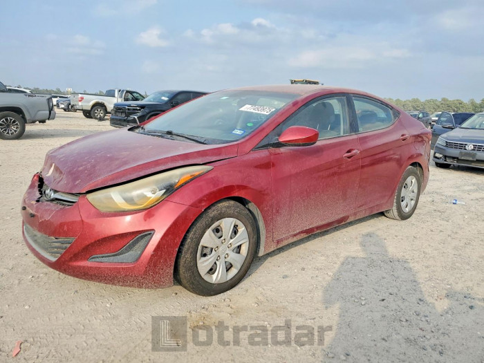 Hyundai Elantra 2016 VIN 5NPDH4AE6GH691107