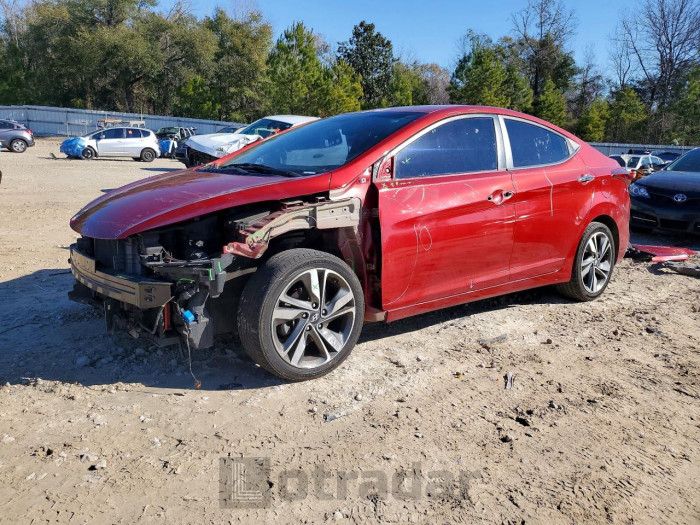 Hyundai Elantra 2016 VIN KMHDH4AE9GU600543