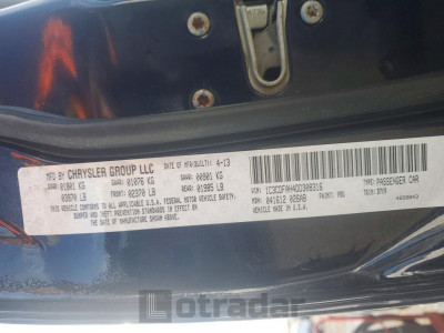 Dodge Dart 2013 1C3CDFAH4DD308316