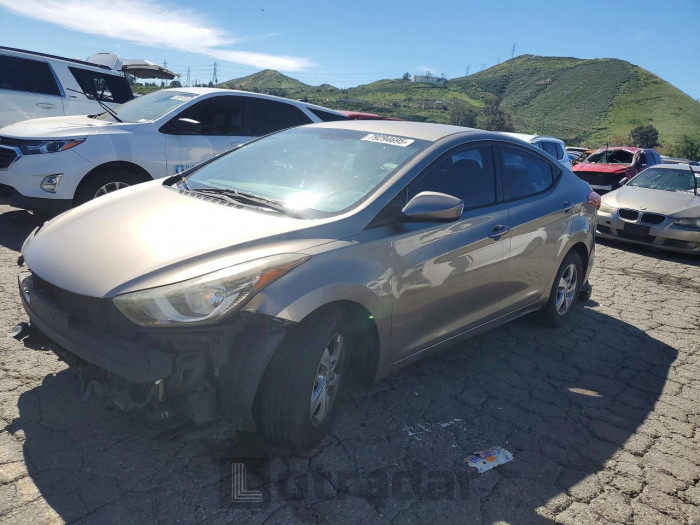 Hyundai Elantra 2014 VIN 5NPDH4AEXEH464371