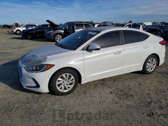 Hyundai Elantra 2017 VIN 5NPD74LF8HH097418