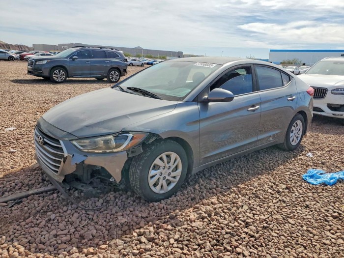 Hyundai Elantra 2018 VIN 5NPD74LF1JH353632