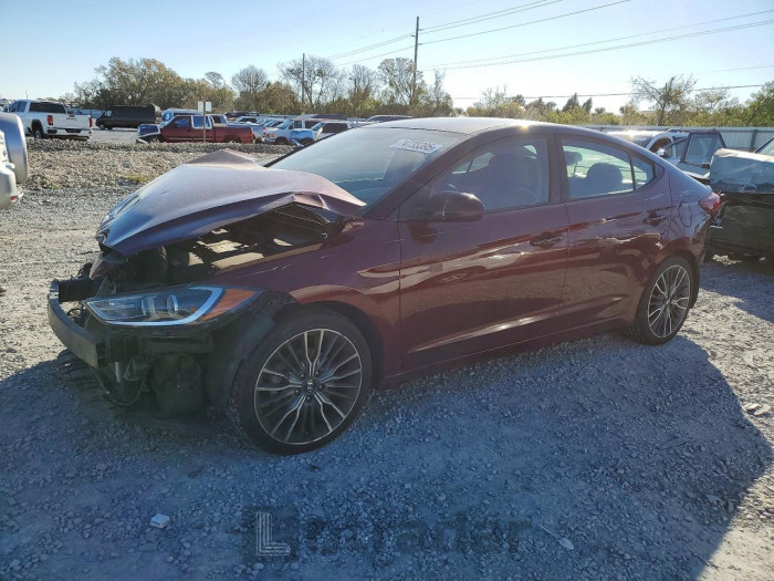 Hyundai Elantra 2018 VIN KMHD74LF4JU469859