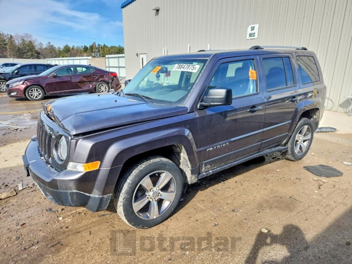Jeep Liberty (patriot) 2016 VIN 1C4NJRFB8GD545348