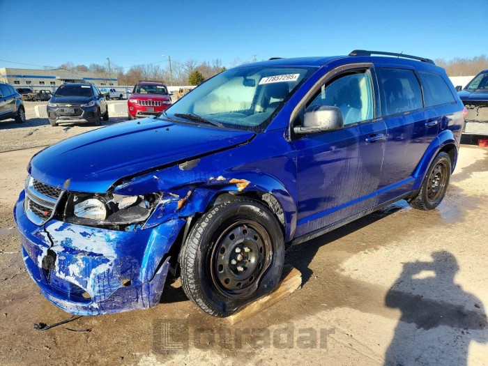 Dodge Journey 2015 VIN 3C4PDCAB7FT596384