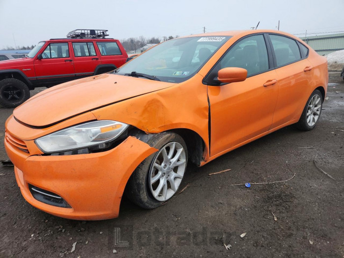 Dodge Dart 2013 VIN 1C3CDFBA2DD318456