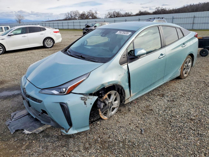 Toyota Prius 2021 VIN JTDKAMFU5M3135728