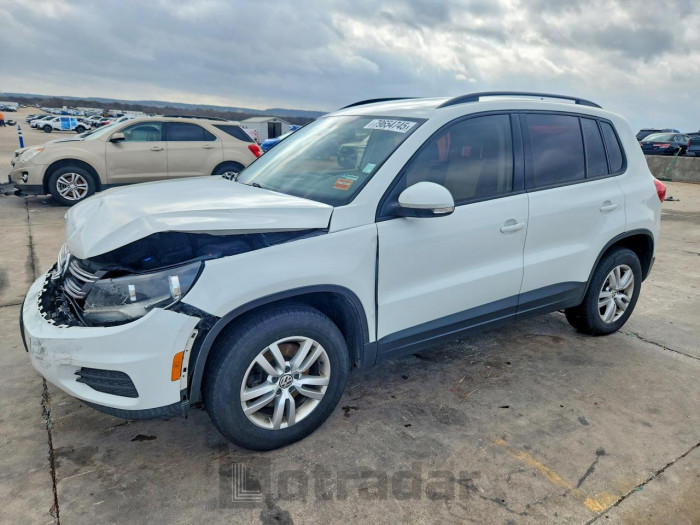 Volkswagen Tiguan 2016 VIN WVGBV7AX2GW580708