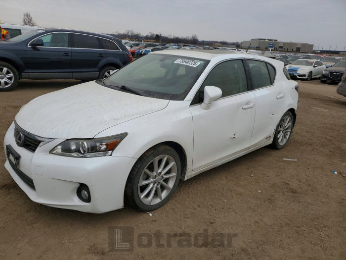 Lexus Ct 2011 VIN JTHKD5BH9B2032156