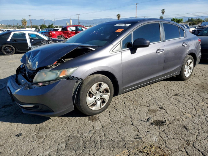 Honda Civic 2014 VIN 19XFB2F54EE273606