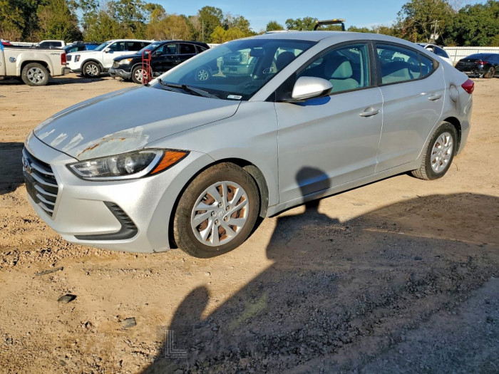 Hyundai Elantra 2017 VIN 5NPD74LF4HH103652