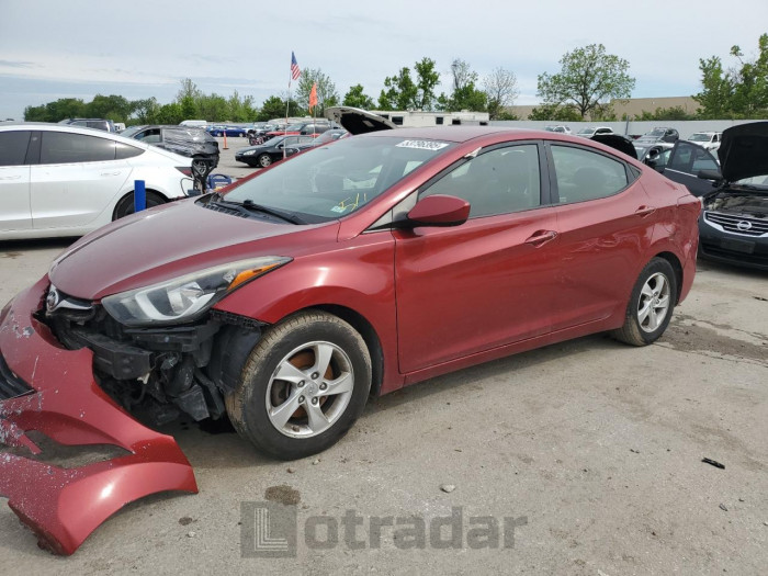 Hyundai Elantra 2015 VIN 5NPDH4AE7FH580712