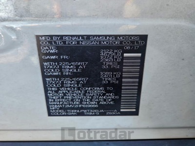 Nissan Rogue 2017 KNMAT2MV2HP619666