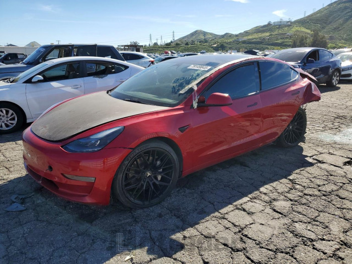 Tesla Model 3 2022 VIN 5YJ3E1EB7NF286369