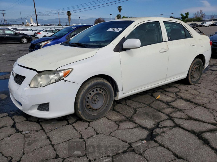 Toyota Corolla 2009 VIN JTDBL40E999037186
