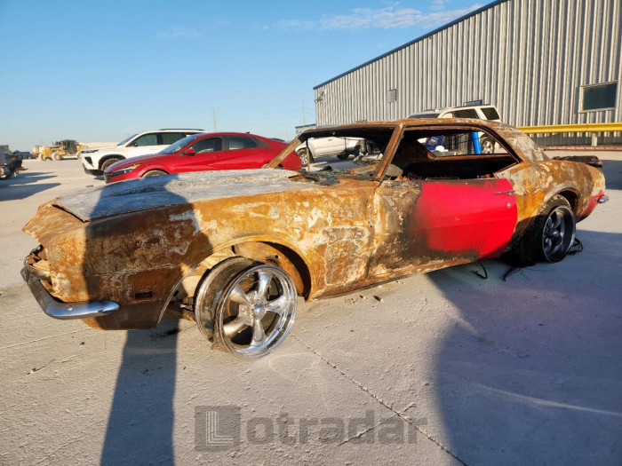 Chevrolet Camaro 1968 VIN 124378L329105