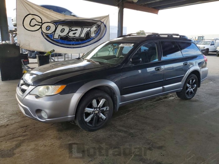 Subaru Outback 2009 VIN 4S4BP61C696312698
