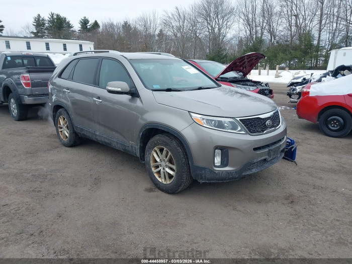 Kia Sorento 2015 VIN 5XYKTCA65FG652622