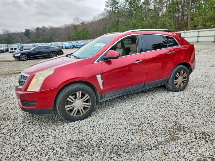Cadillac Srx 2010 VIN 3GYFNAEY2AS515845