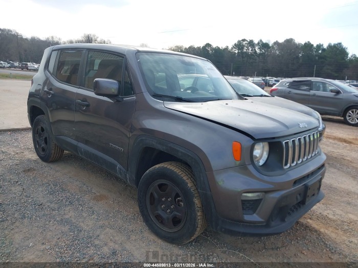 Jeep Renegade 2019 VIN ZACNJBABXKPJ98322