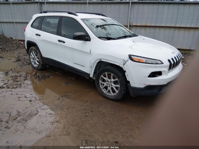 Jeep Cherokee 2015 VIN 1C4PJMAB0FW752399