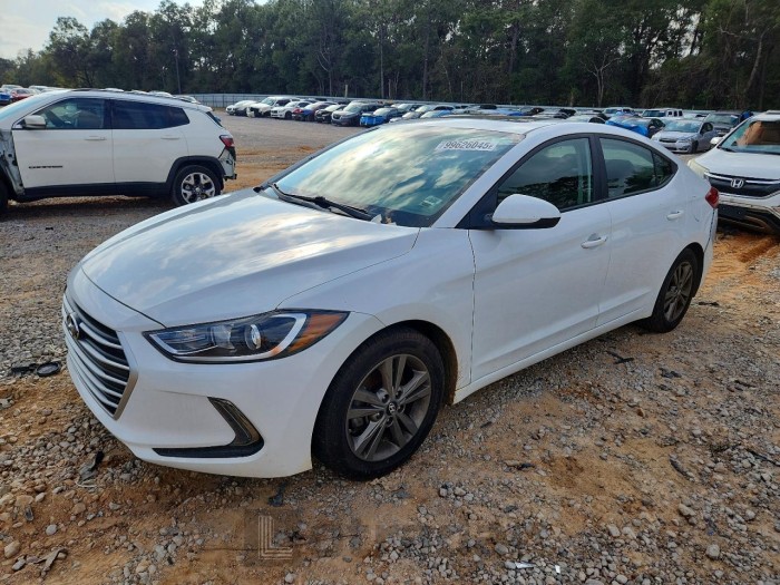 Hyundai Elantra 2018 VIN 5NPD84LF2JH391092