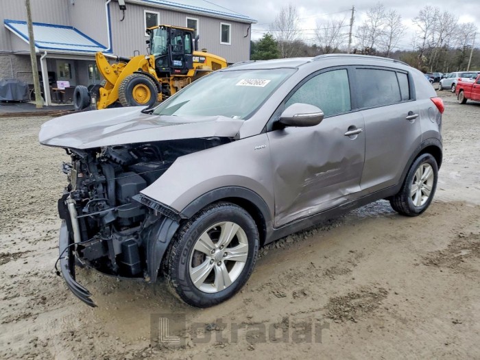 Kia Sportage 2011 VIN KNDPBCA2XB7084610