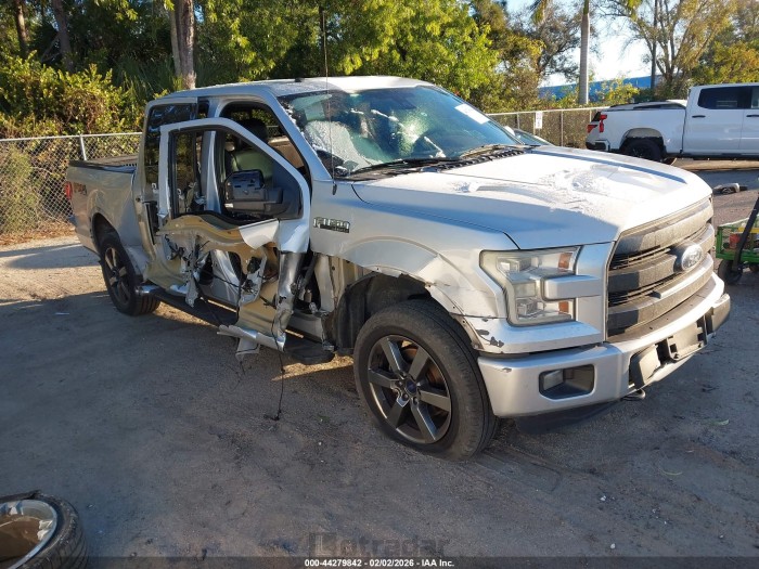 Ford F-150 2016 VIN 1FTEW1EF5GKD70849
