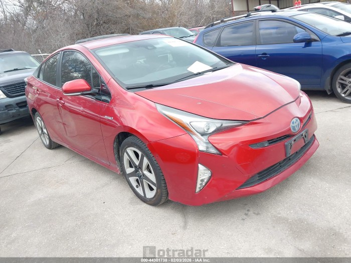 Toyota Prius 2018 VIN JTDKARFUXJ3061750