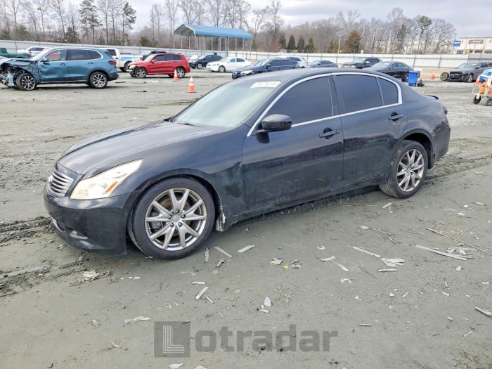Infiniti G 2011 VIN JN1CV6AR3BM355354