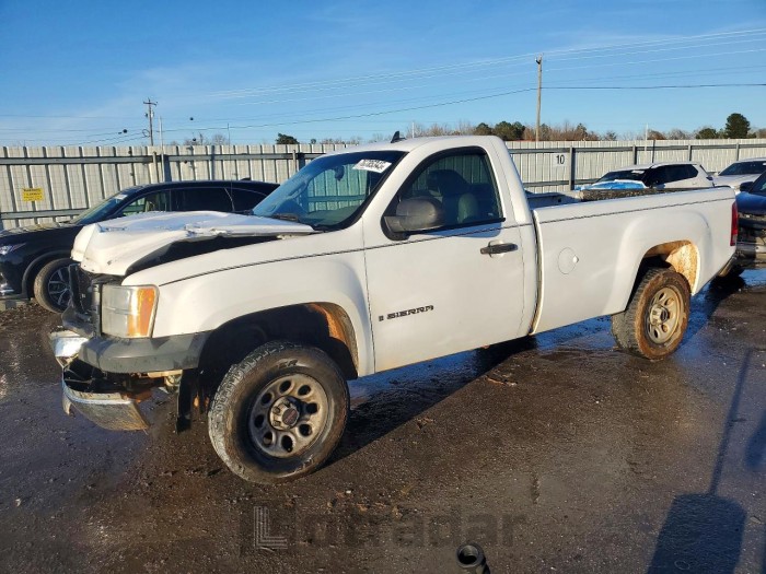 Gmc SIERRA 2008 VIN 1GTEC14C88E147186