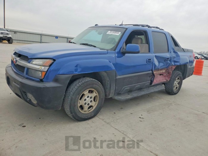 Chevrolet Avalanche 2003 VIN 3GNEC13T23G118969