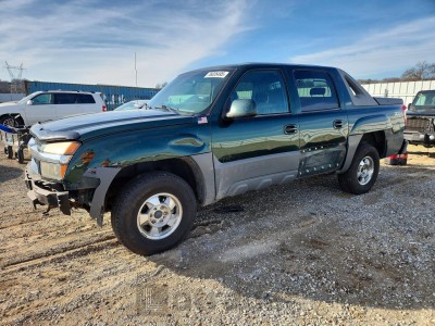 Chevrolet Avalanche 2002 3GNEK13T62G340710