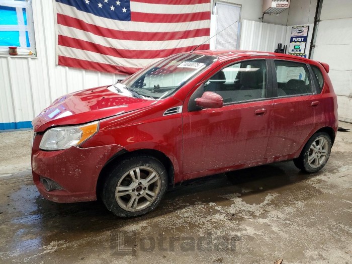 Chevrolet Aveo 2011 VIN KL1TD6DEXBB232324
