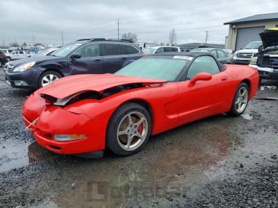 Chevrolet Corvette 2001 VIN 1G1YY32G015113998