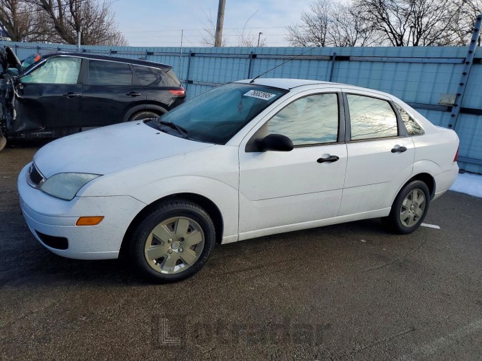 Ford Focus 2007 VIN 1FAFP34N37W313344