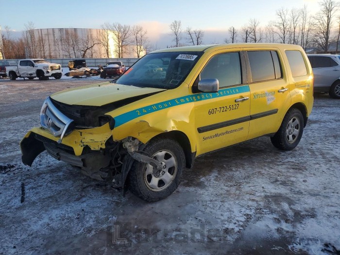 Honda Pilot 2010 VIN 5FNYF4H25AB027695
