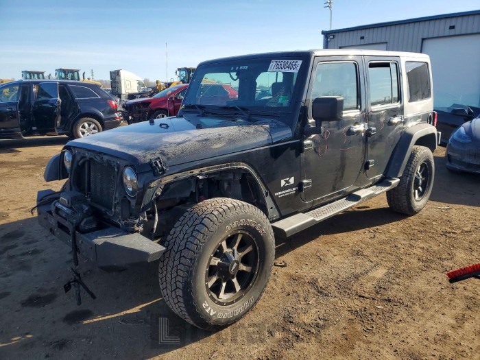 Jeep Wrangler / 2008 VIN 1J4GB39158L502013