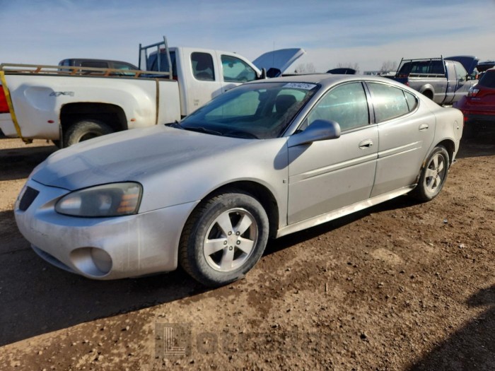 Pontiac Grand prix 2006 VIN 2G2WP552561304732