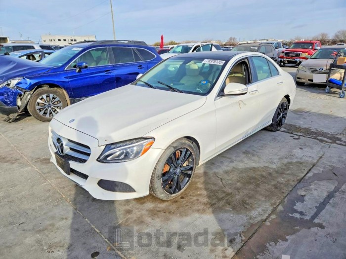 Mercedes-benz C-klasse 2015 VIN 55SWF4JB4FU060453