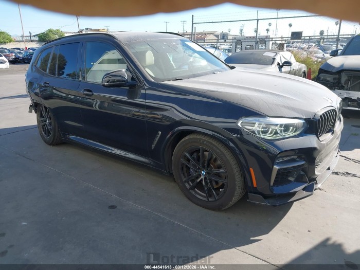 BMW X3 2021 VIN 5UXTY9C04M9D82185