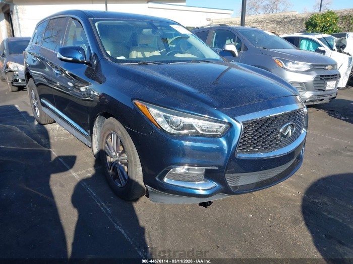 Infiniti Qx60 2018 VIN 5N1DL0MN1JC532187