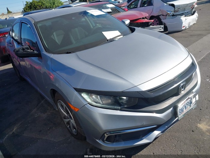 Honda Civic 2019 VIN 19XFC2F68KE049787