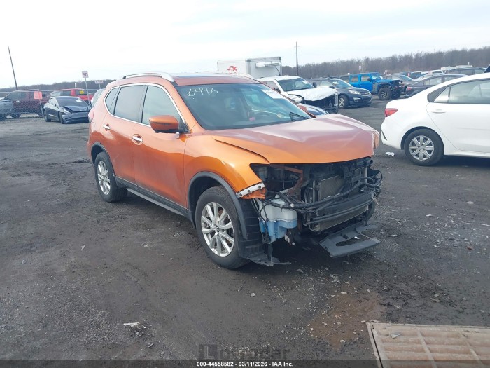 Nissan Rogue 2017 VIN 5N1AT2MV3HC736496