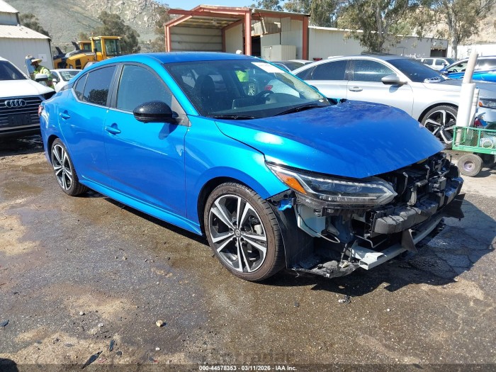 Nissan Sentra 2023 VIN 3N1AB8DVXPY321369