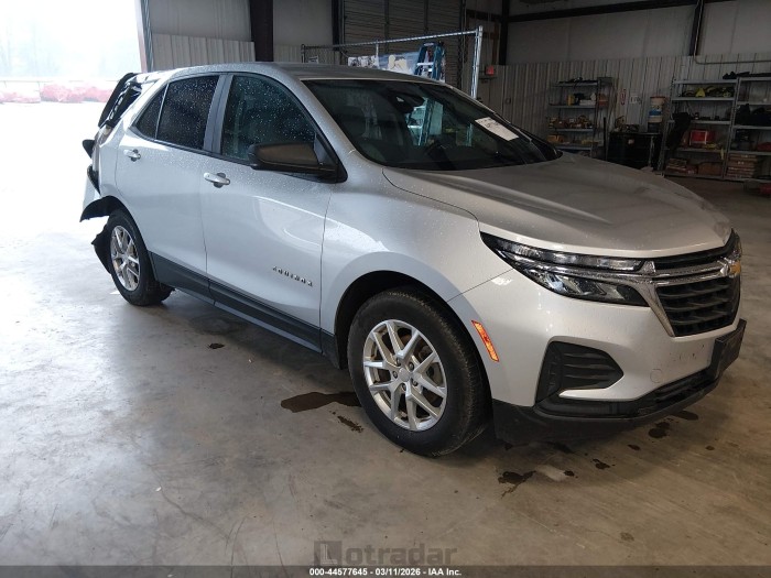 Chevrolet Equinox 2022 VIN 3GNAXHEV8NS115939